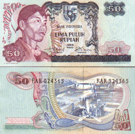 UANG KERTAS DI INDONESIA DARI MASA KE MASA 50-1968-rp-50